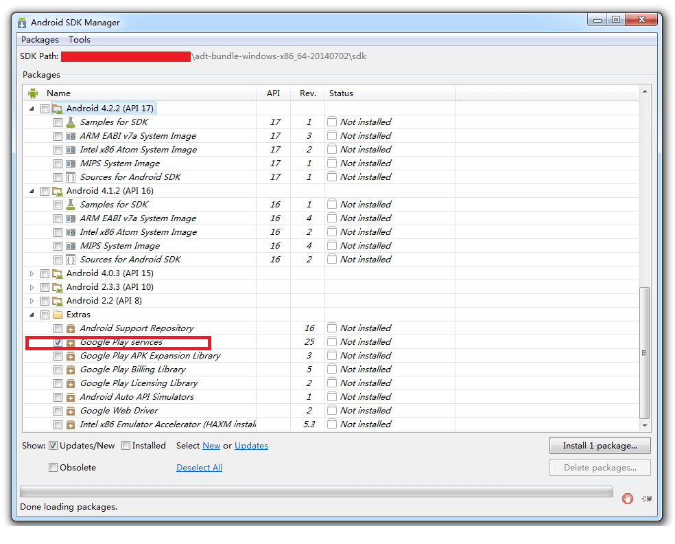 installGooglePlayService